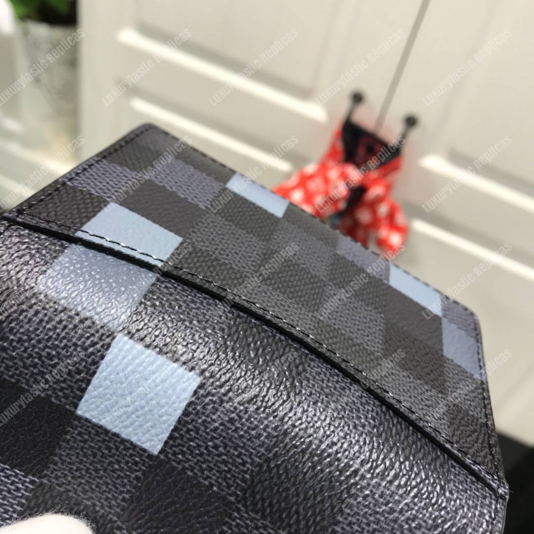 LV Pocket Organizer Damier Graphite Pixel
