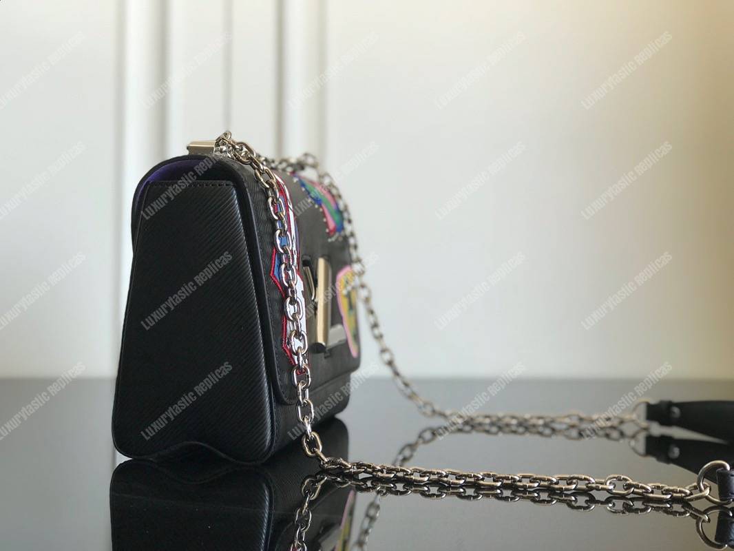 LV Twist MM Epi Leather Travel and Trunk-Making Heritage Noir