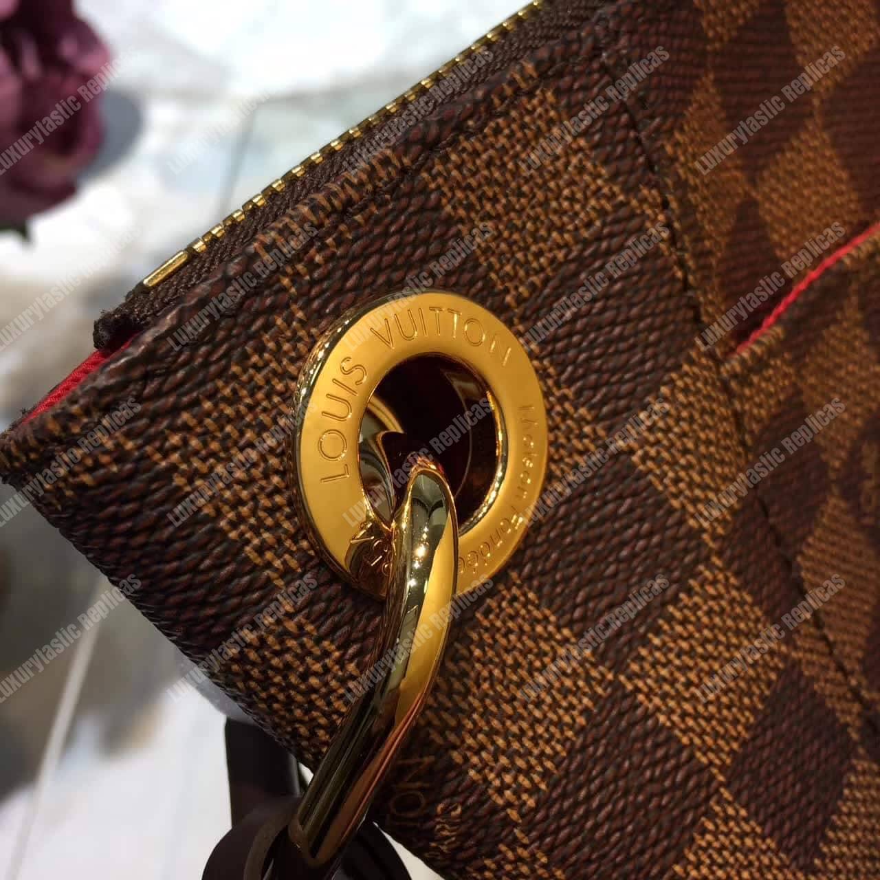 LV South Bank Besace Bag Damier Ebene