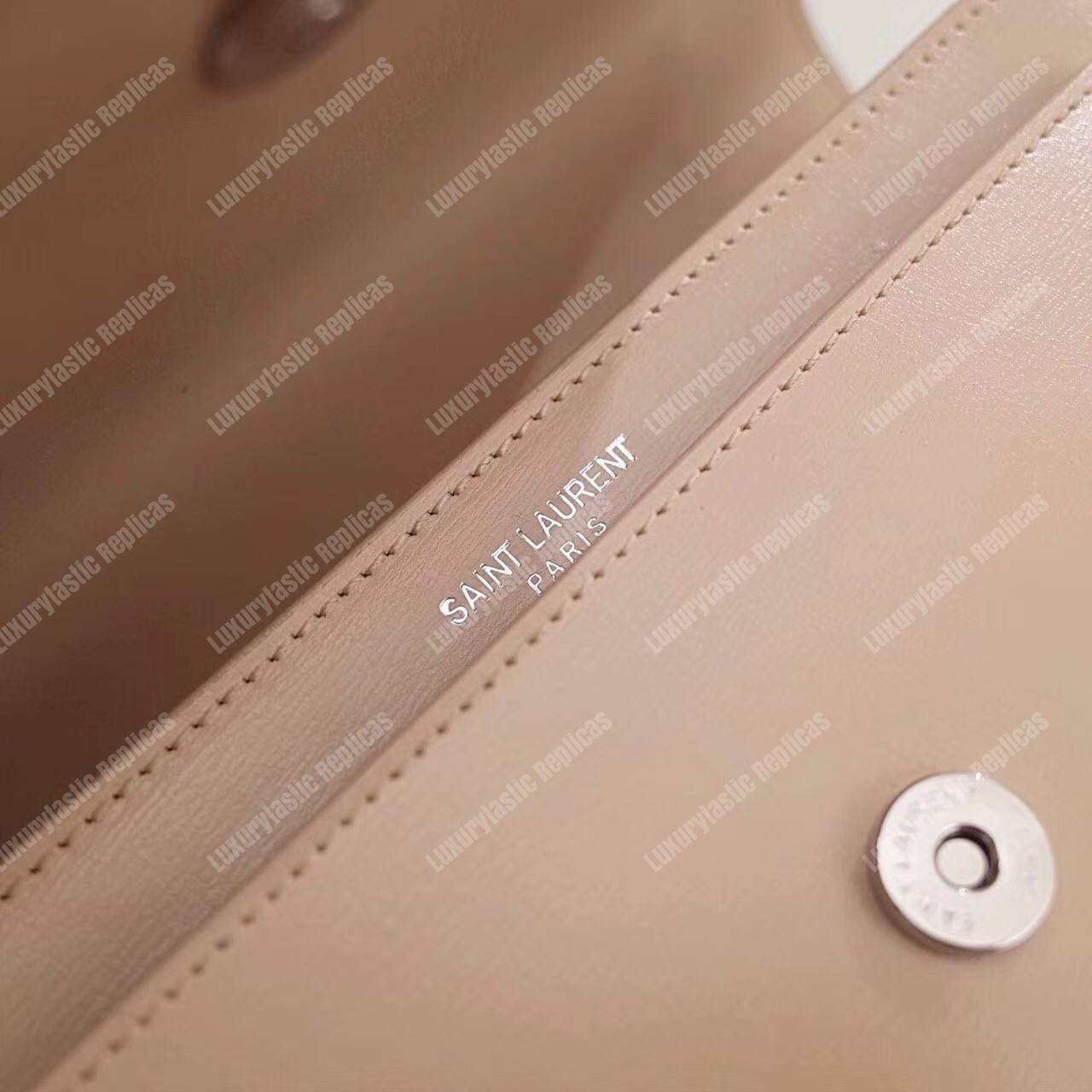 Saint Laurent Small Sunset Bag Powder Grained