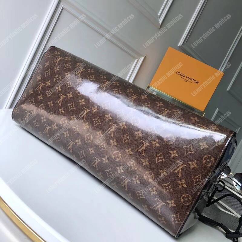 LV Keepall Bandouliere 50 Monogram Glaze
