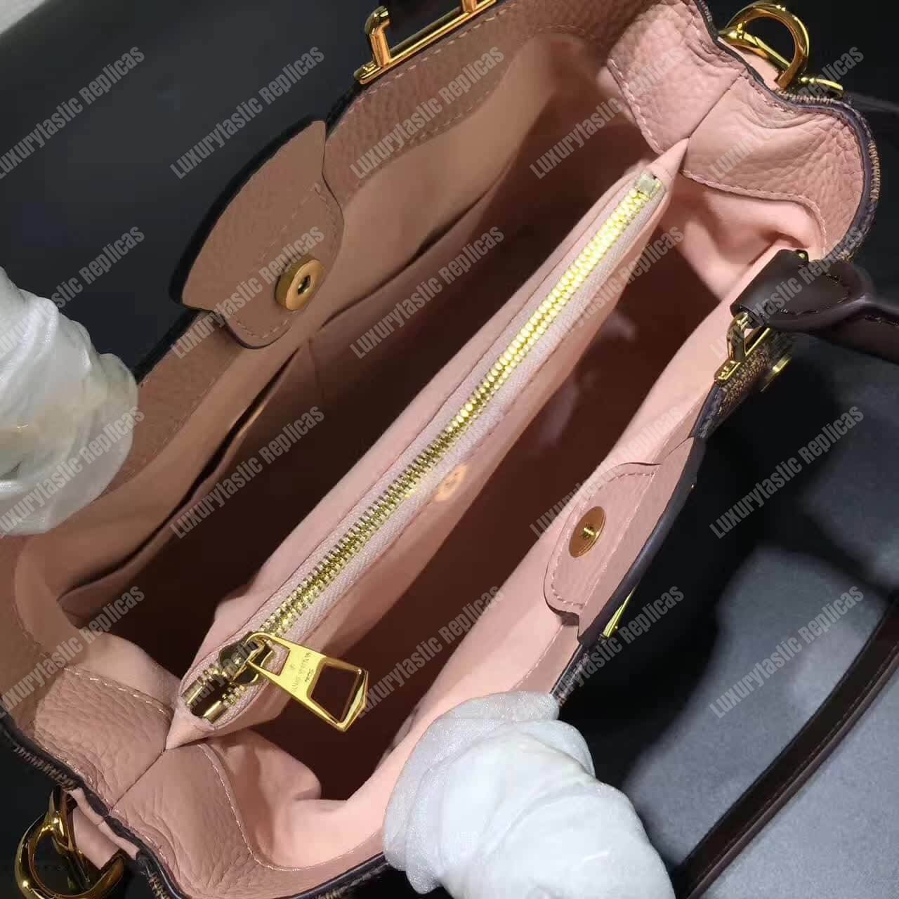LV Brittany Damier Ebene Canvas Magnolia