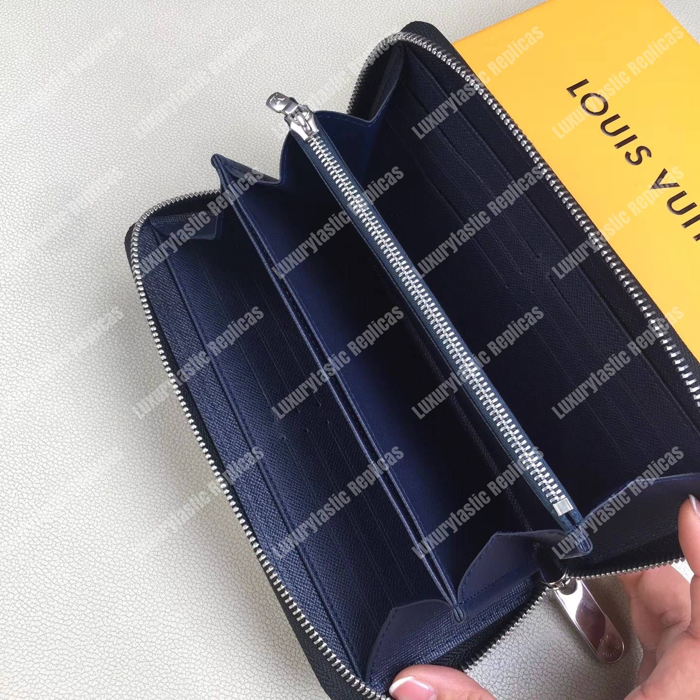 LV Zippy Wallet Epi Stripes special edition Noir