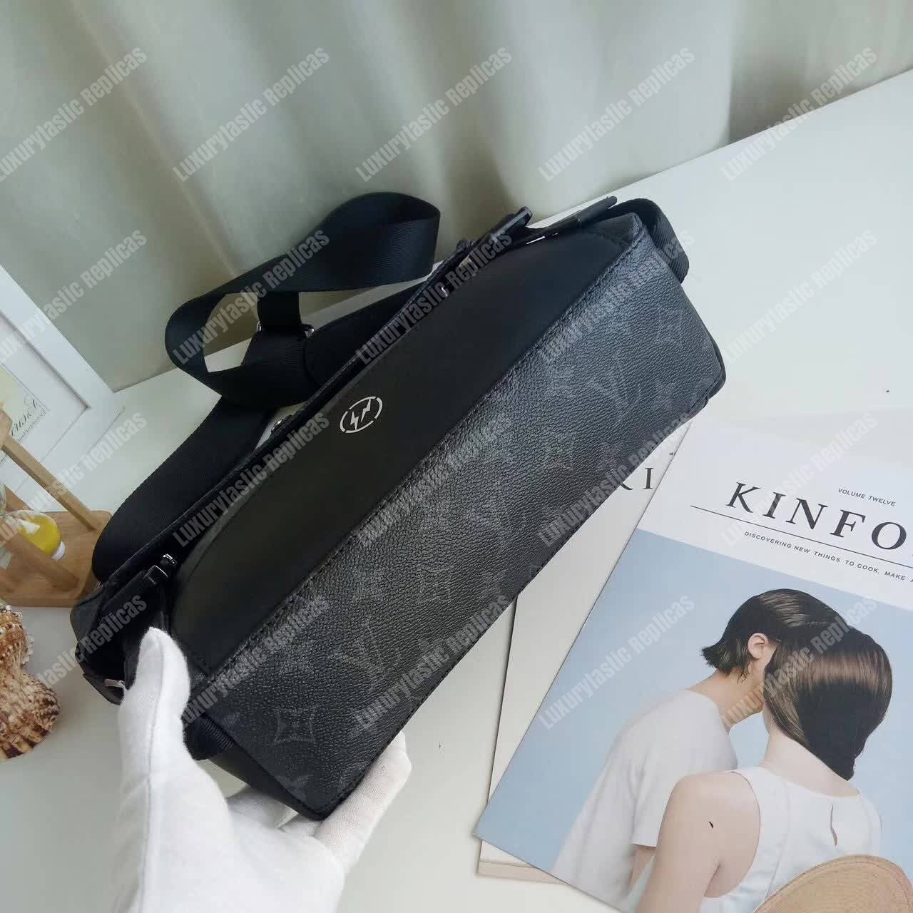 LV Messenger PM Voyager Monogram Eclipse Canvas