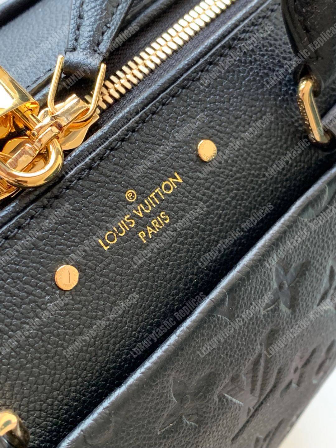 LV Speedy Bandouliere 25 Monogram Empreinte Leather Noir