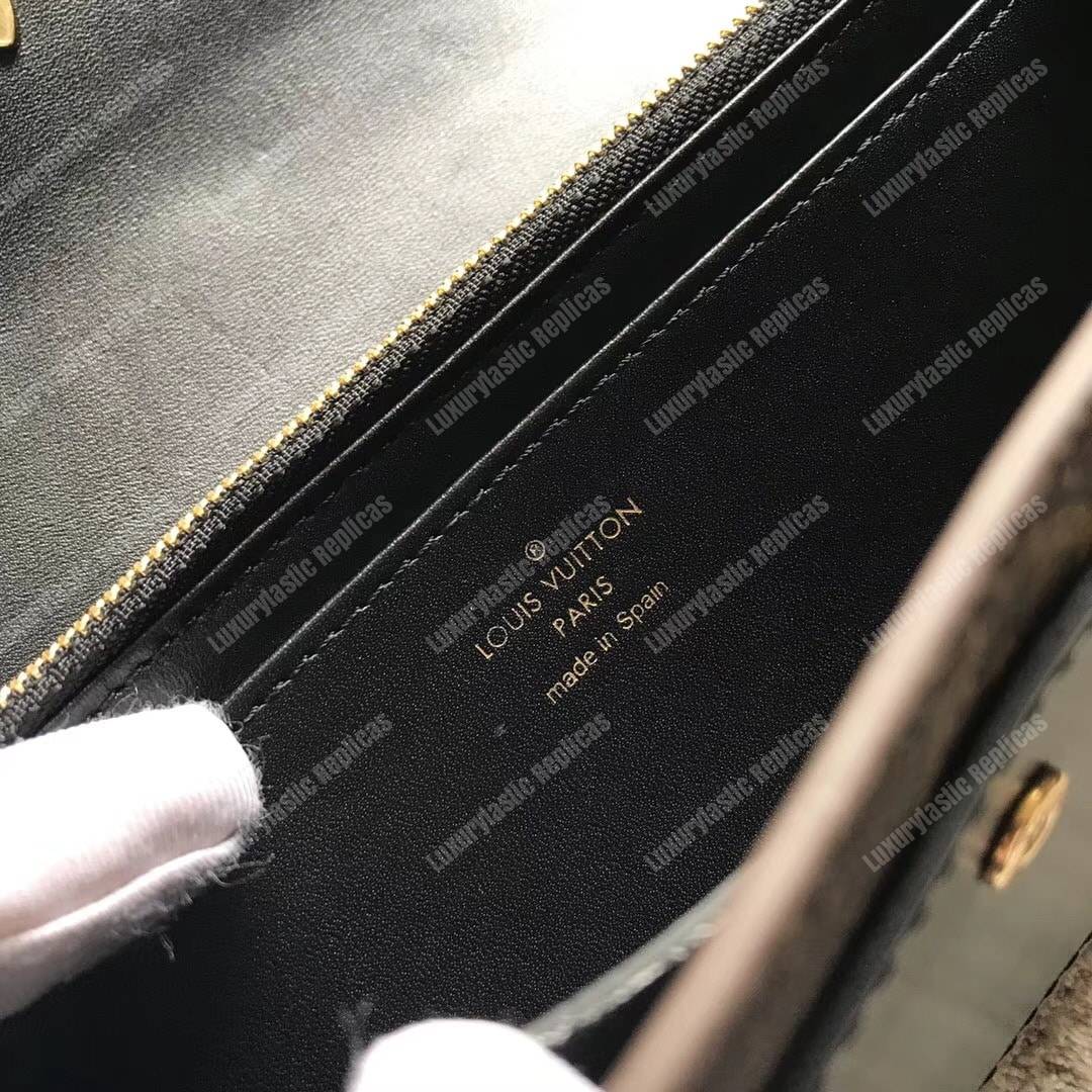 LV Flower Wallet Monogram Noir