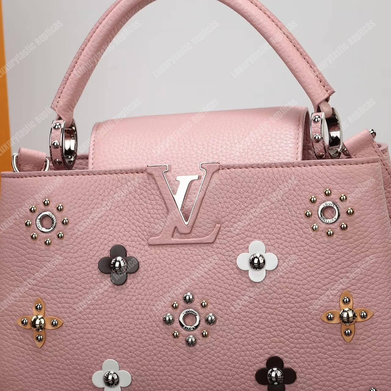 LV Capucines PM Taurillon Leather