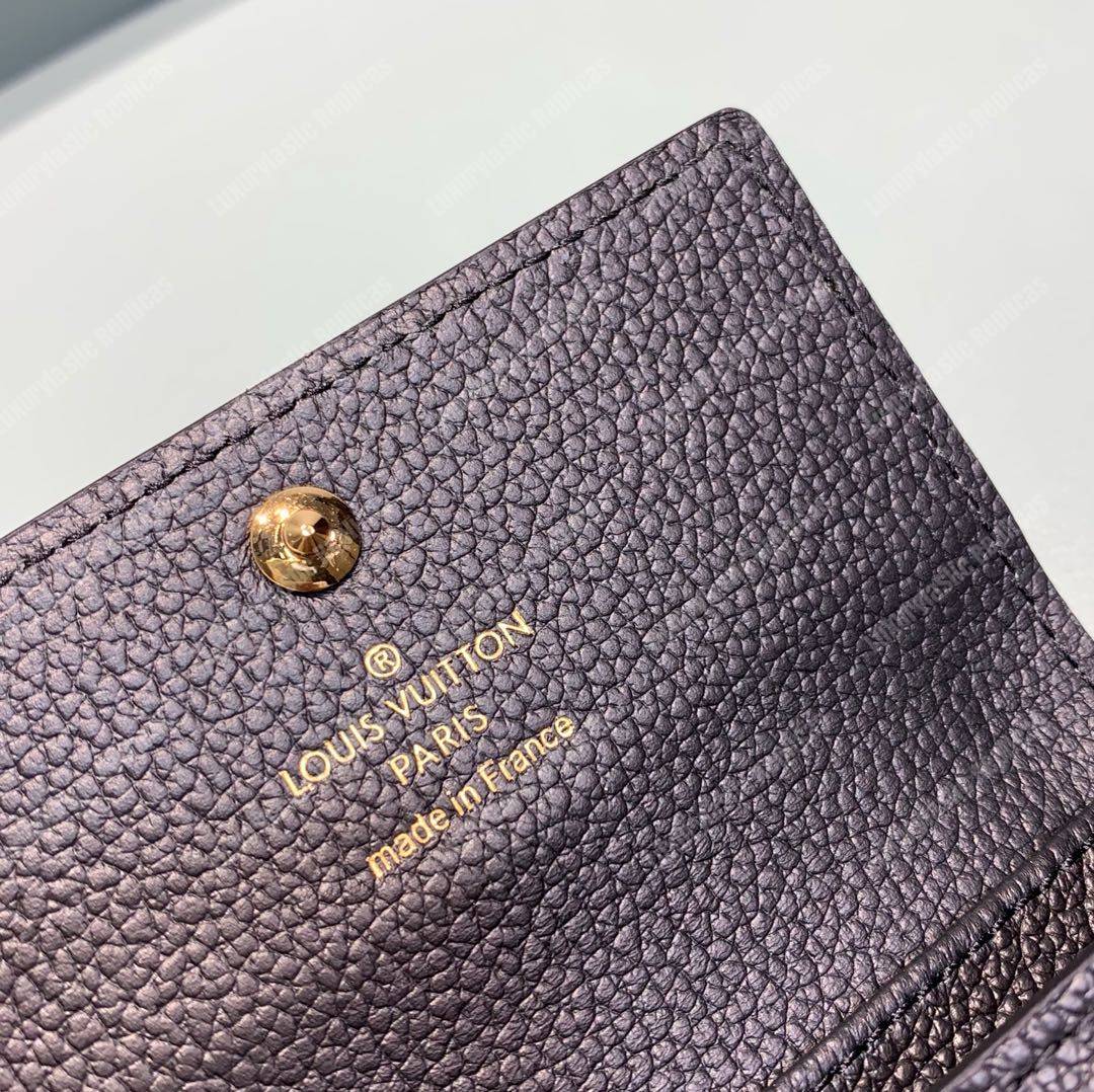 LV 6 KEY HOLDER Monogram Empreinte leather Noir