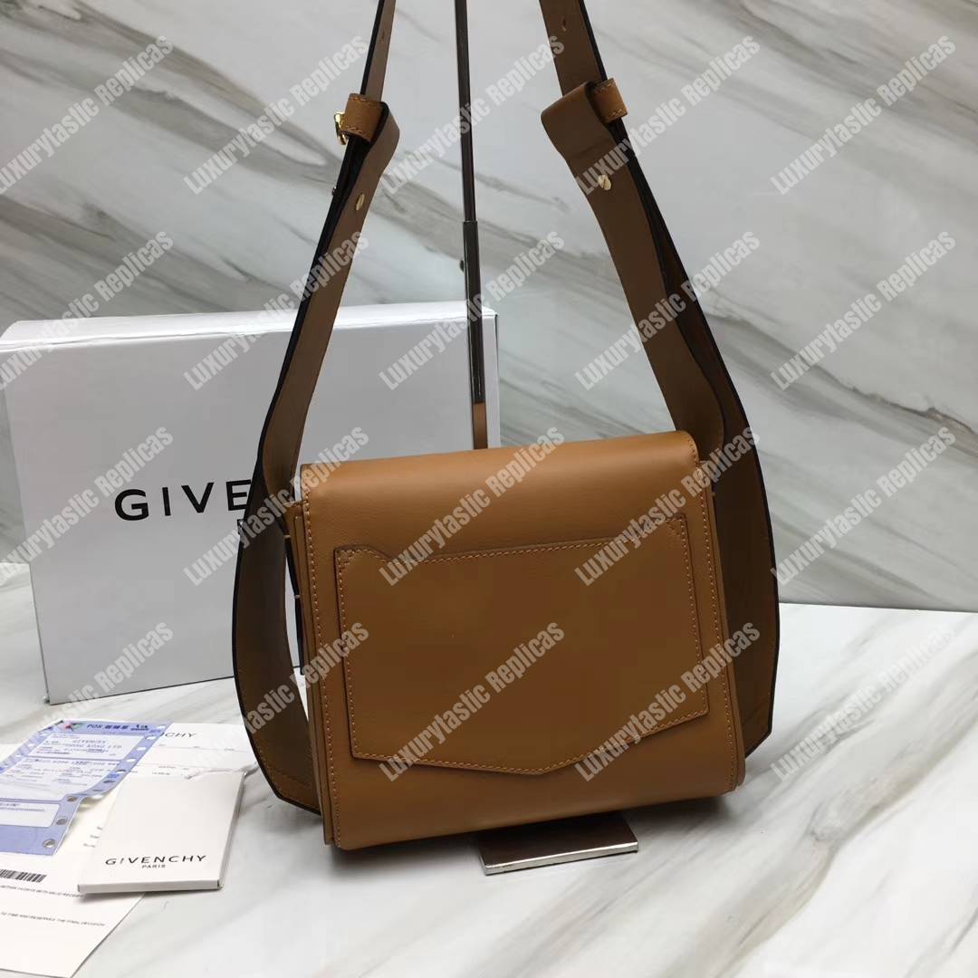 Givenchy Medium Eden Bag In Smooth Leather Brown