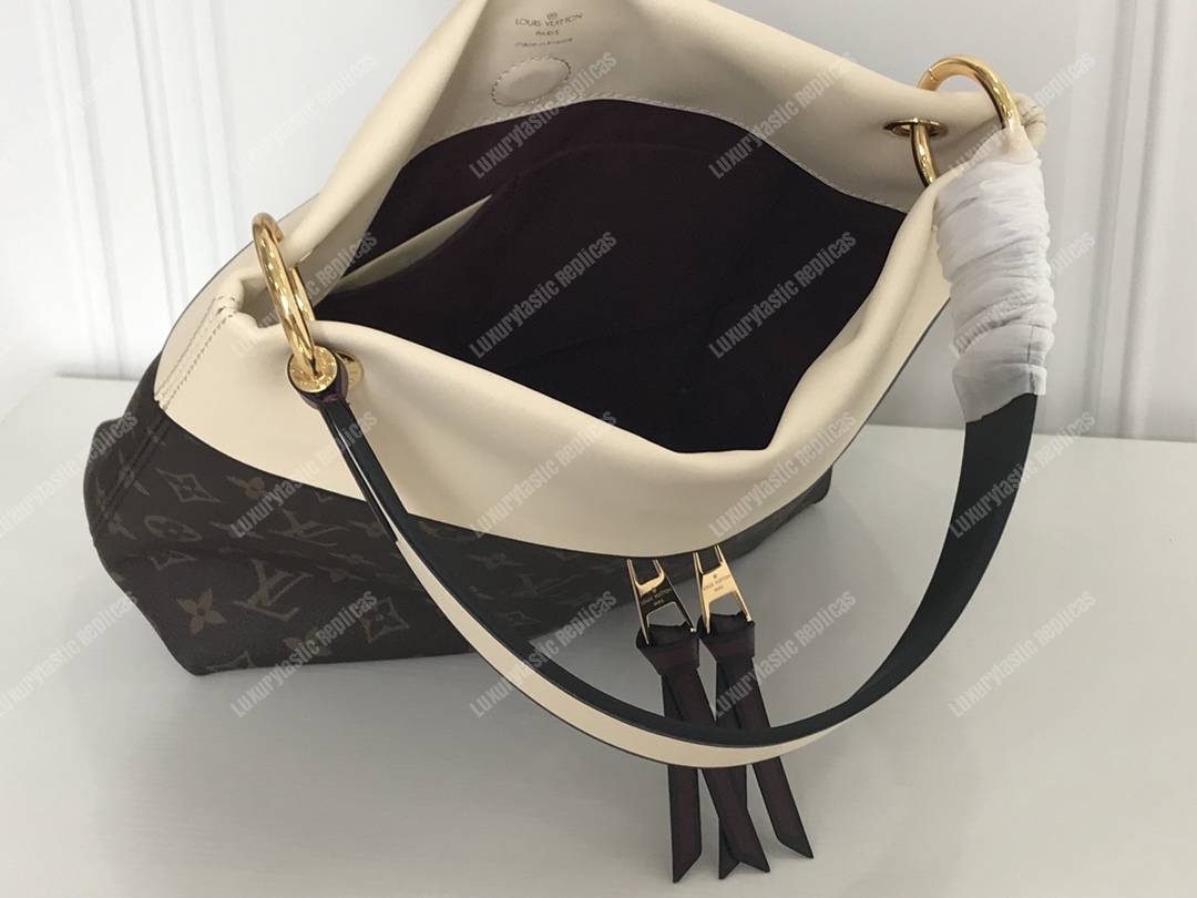 LV Tuileries Besace Shoulder Bag Creme