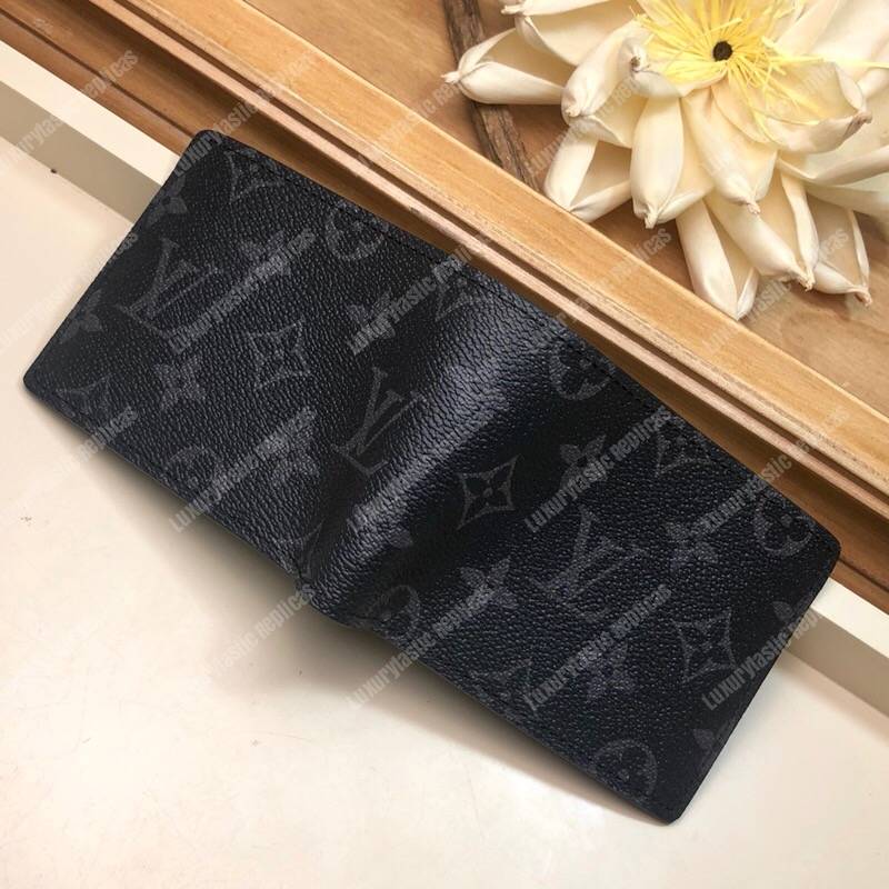 LV Multiple Wallet Monogram Eclipse Black