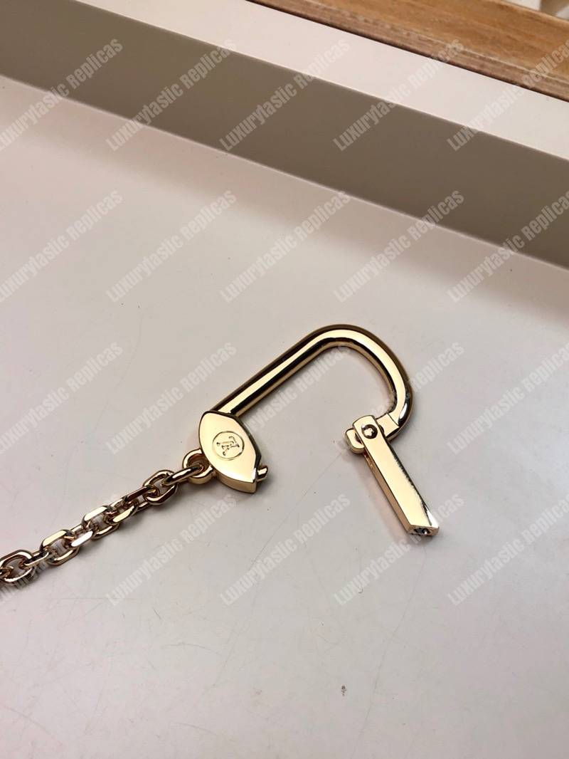 LV Key Pouch Damier Azur Canvas