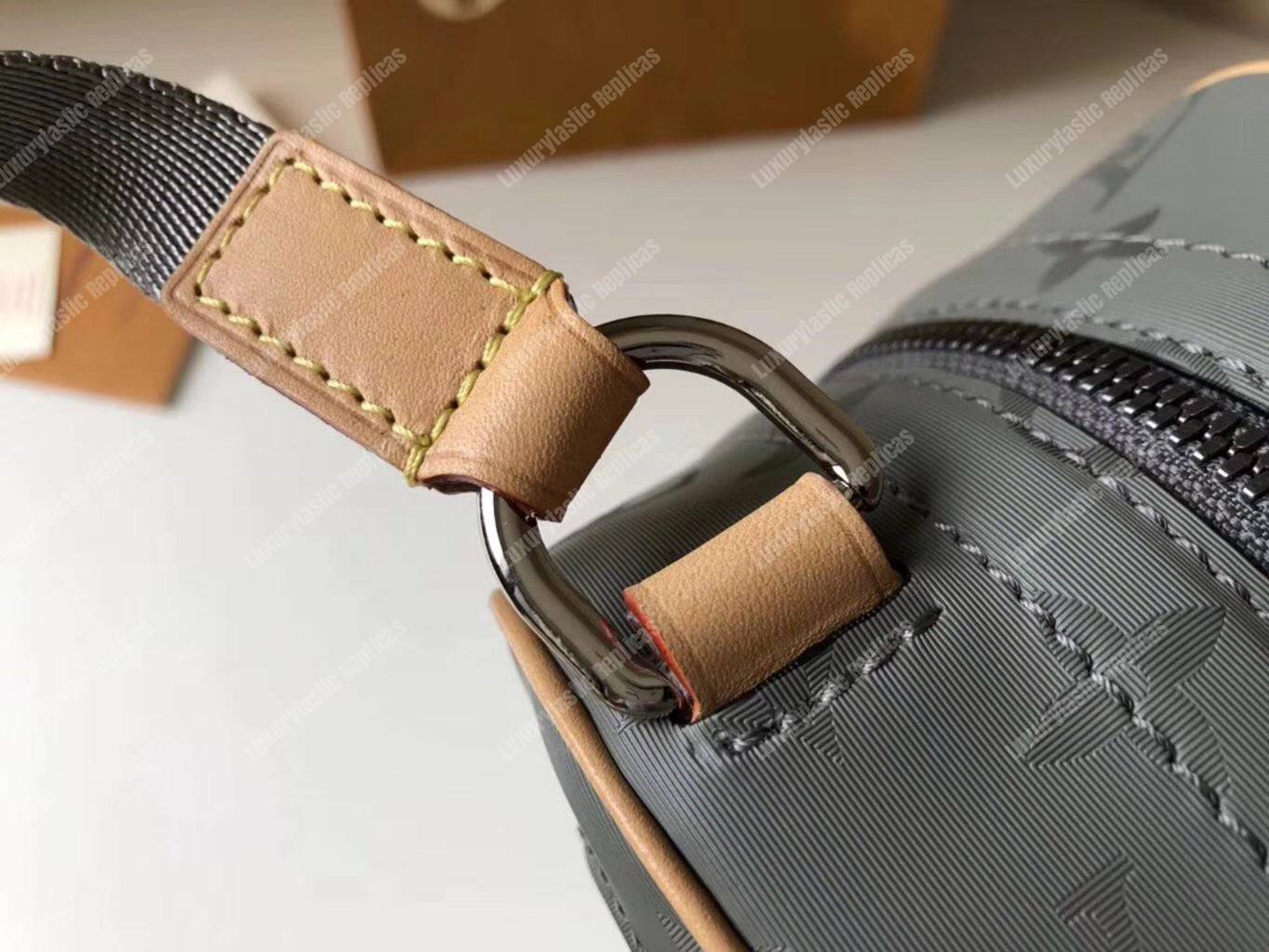 LV Camera Bag Monogram Titanium