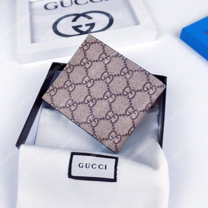 G*u*i tiger print gg sup*e wallet