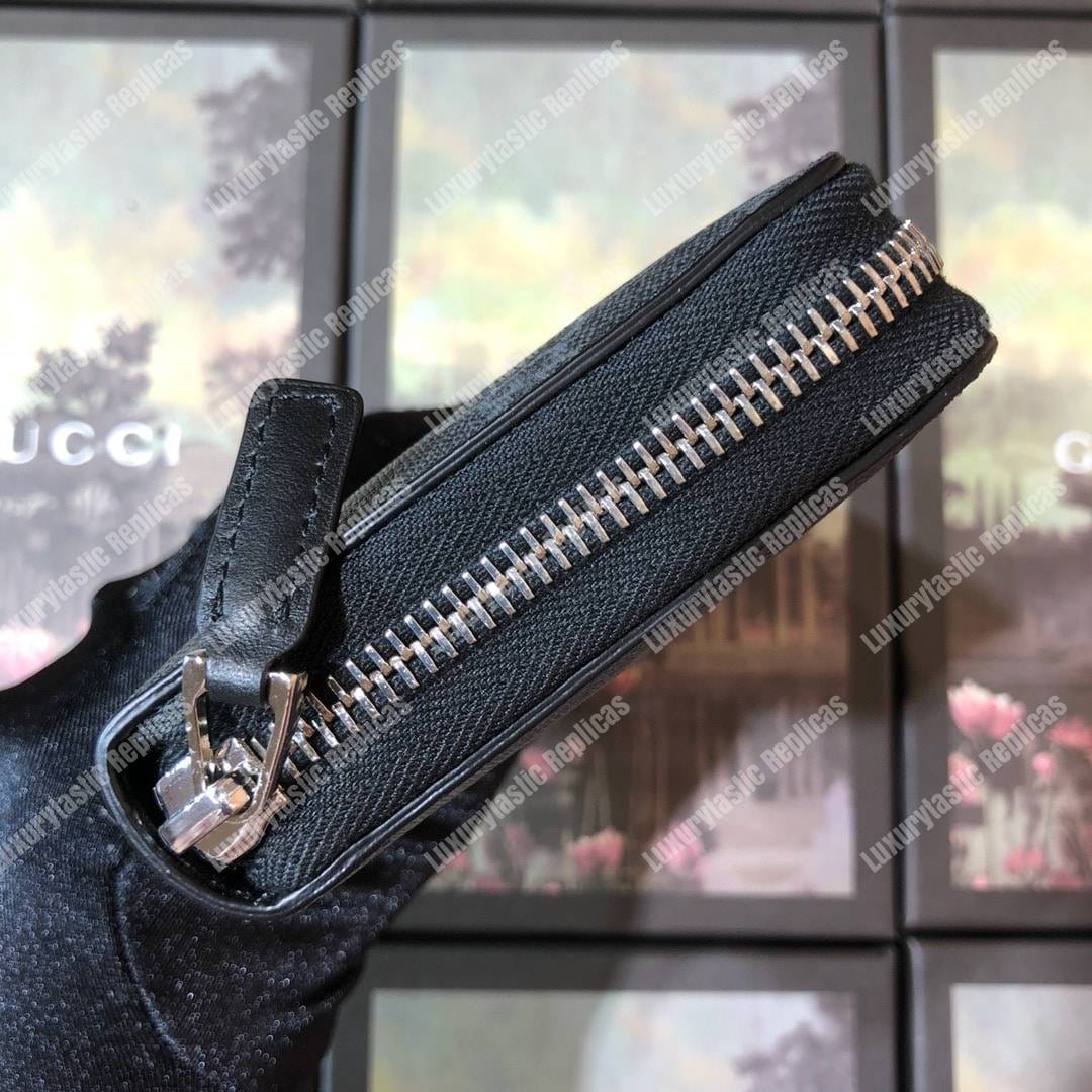 G*u*i gg sup*e web zip around wallet