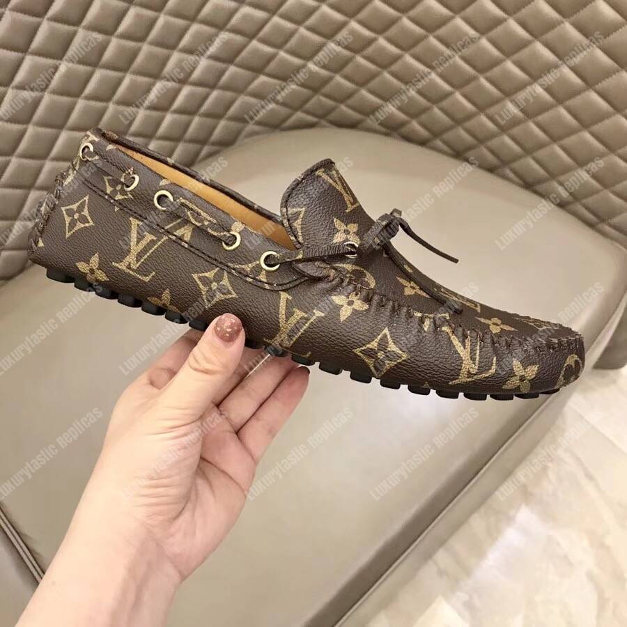 LV Arizona Moccasin Monogram