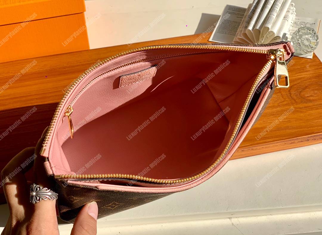 LV Pallas Beauty Case Rose Ballerine