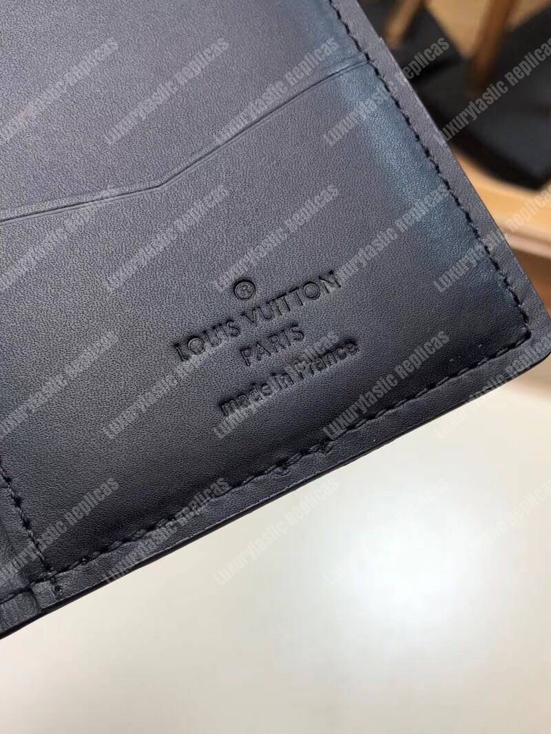 LV Pocket Organizer Dark Infinity Leather