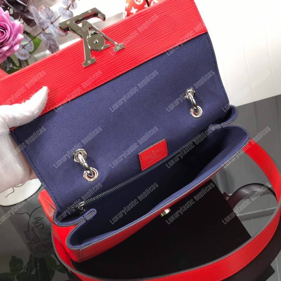 LV Grenelle PM Epi Leather Red