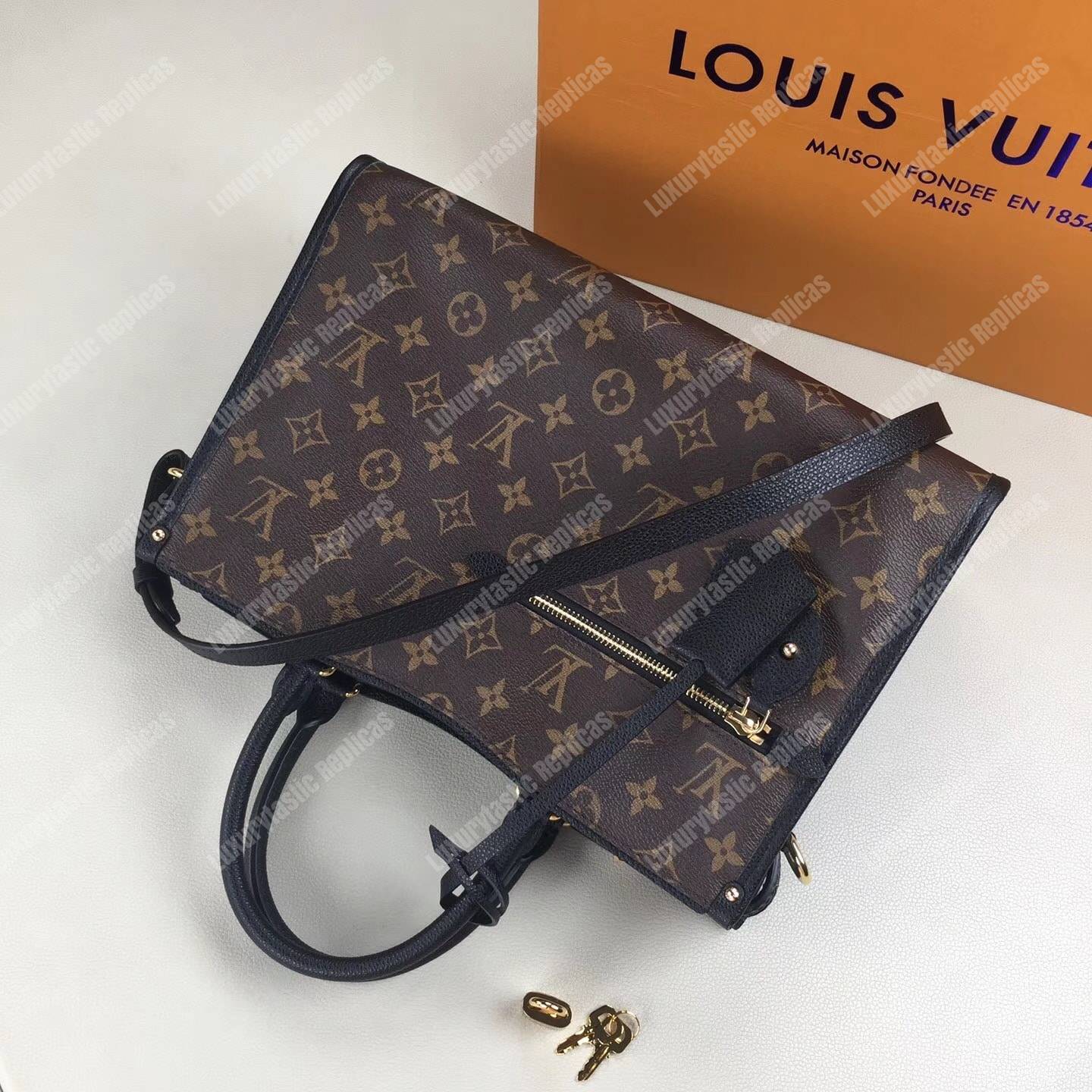 LV Popincourt PM Monogram Black