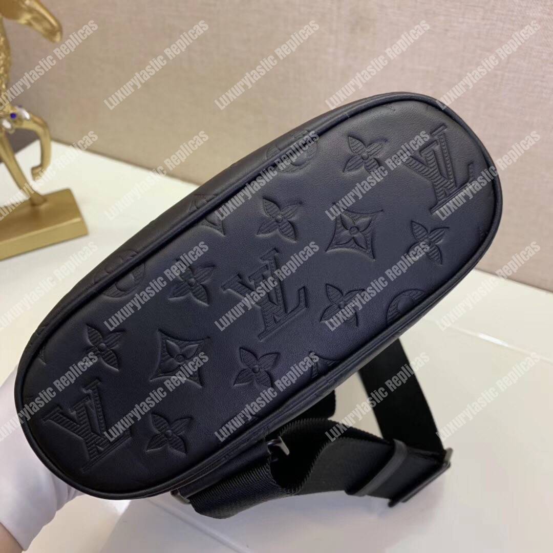 LV Chalk Sling Bag G65 Monogram Black