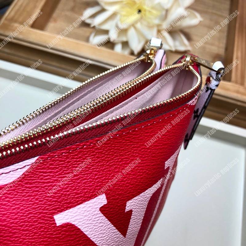 LV Pochette Double Zip Monogram