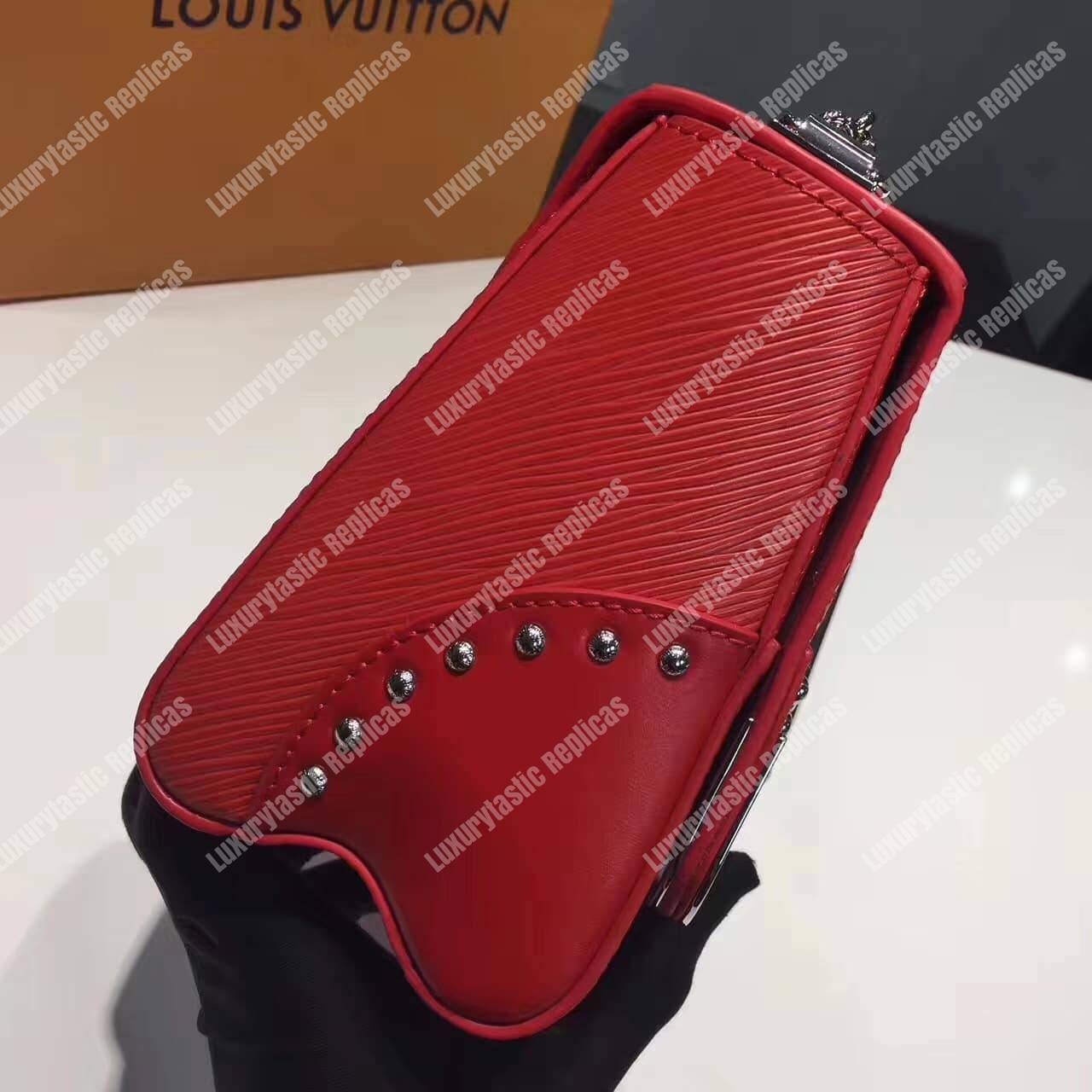 Twist MM Bag Epi Leather Red