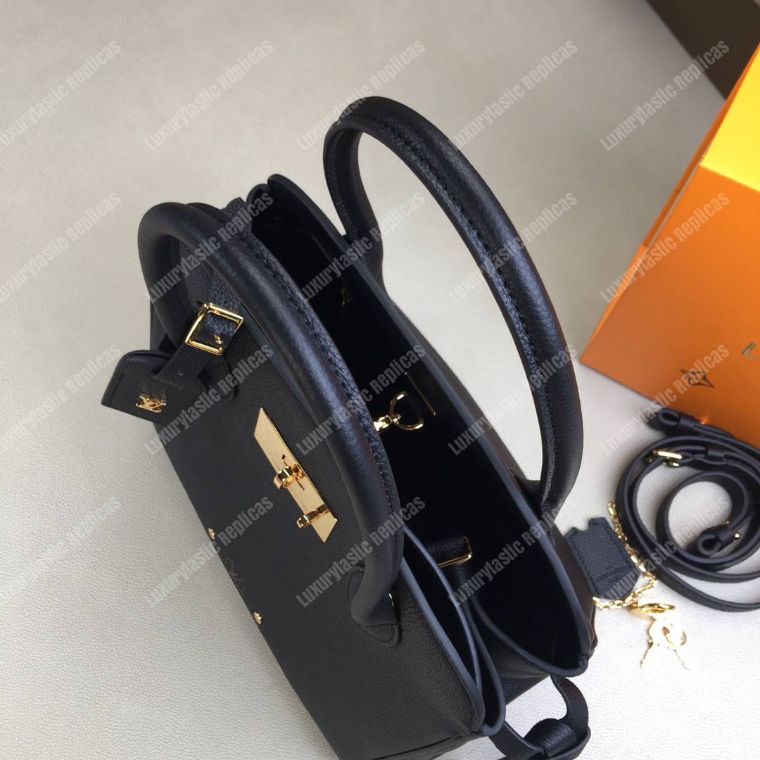 LV Milla PM Veau Nuage Black