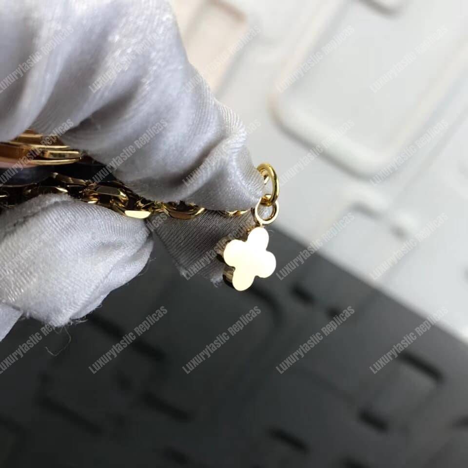 LV Blooming Flowers Chain Bag Charm and Key Holder