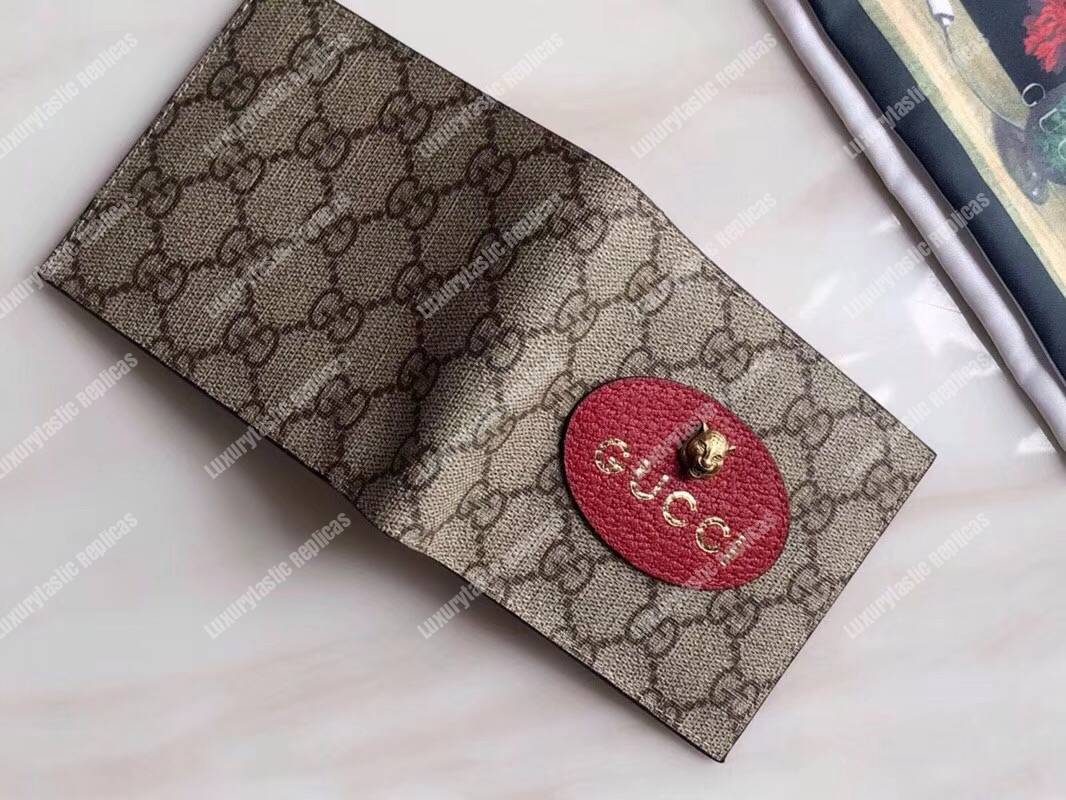 G*u*i neo vintage gg sup*e wallet red