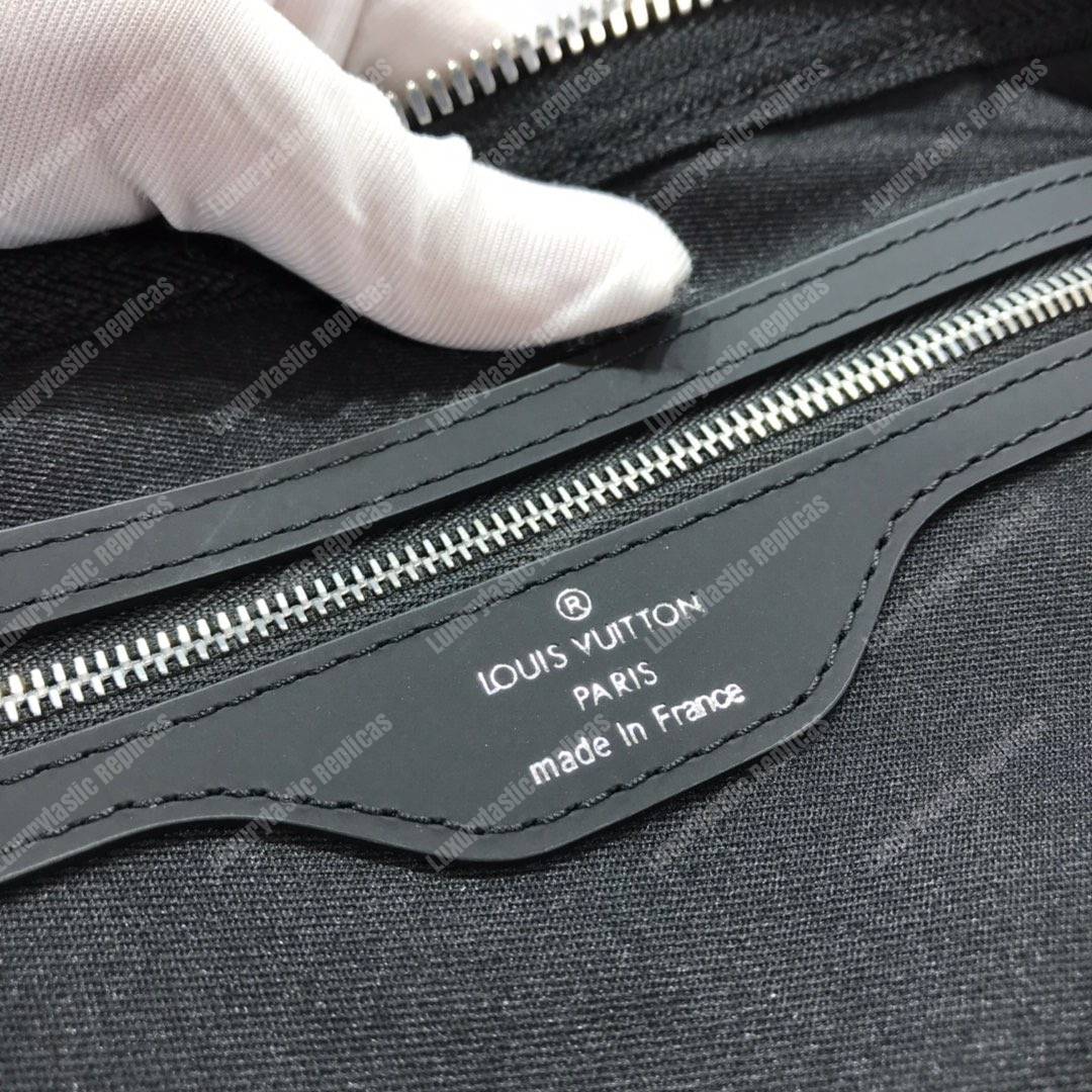 LV Keepall Bandoulière 50 Gray Pixel