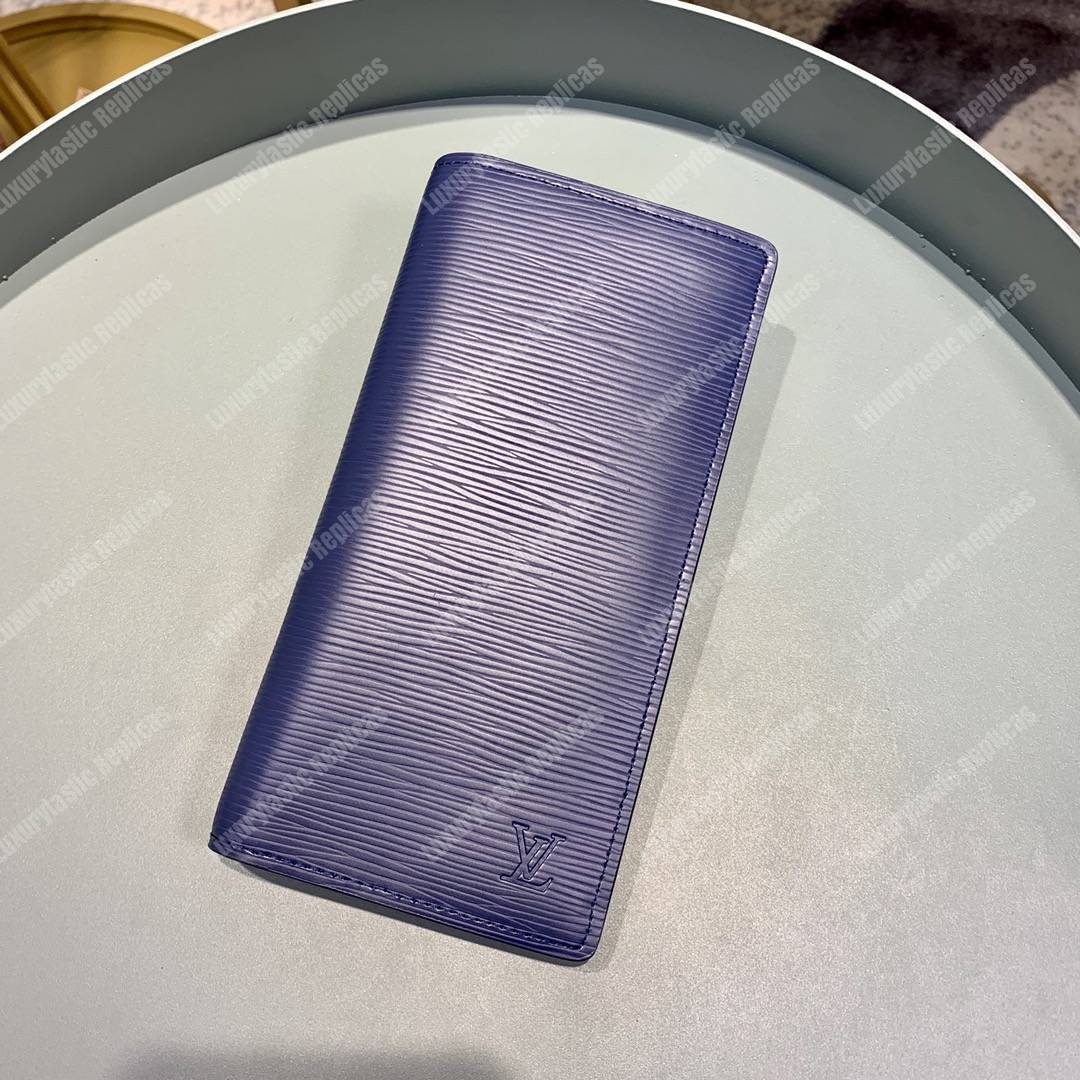 LV Brazza Wallet Blue