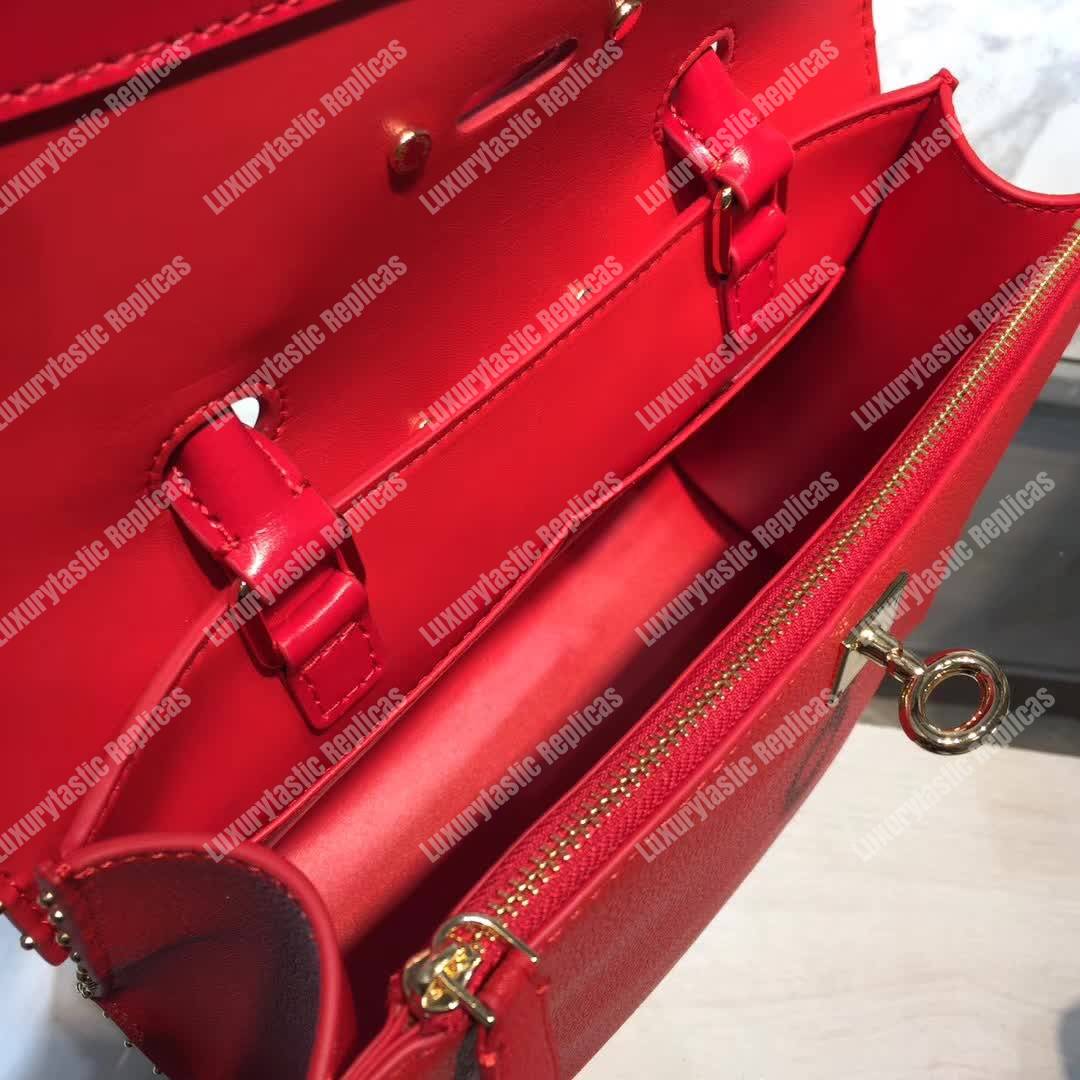 LV City Steamer One Handle Bag Red