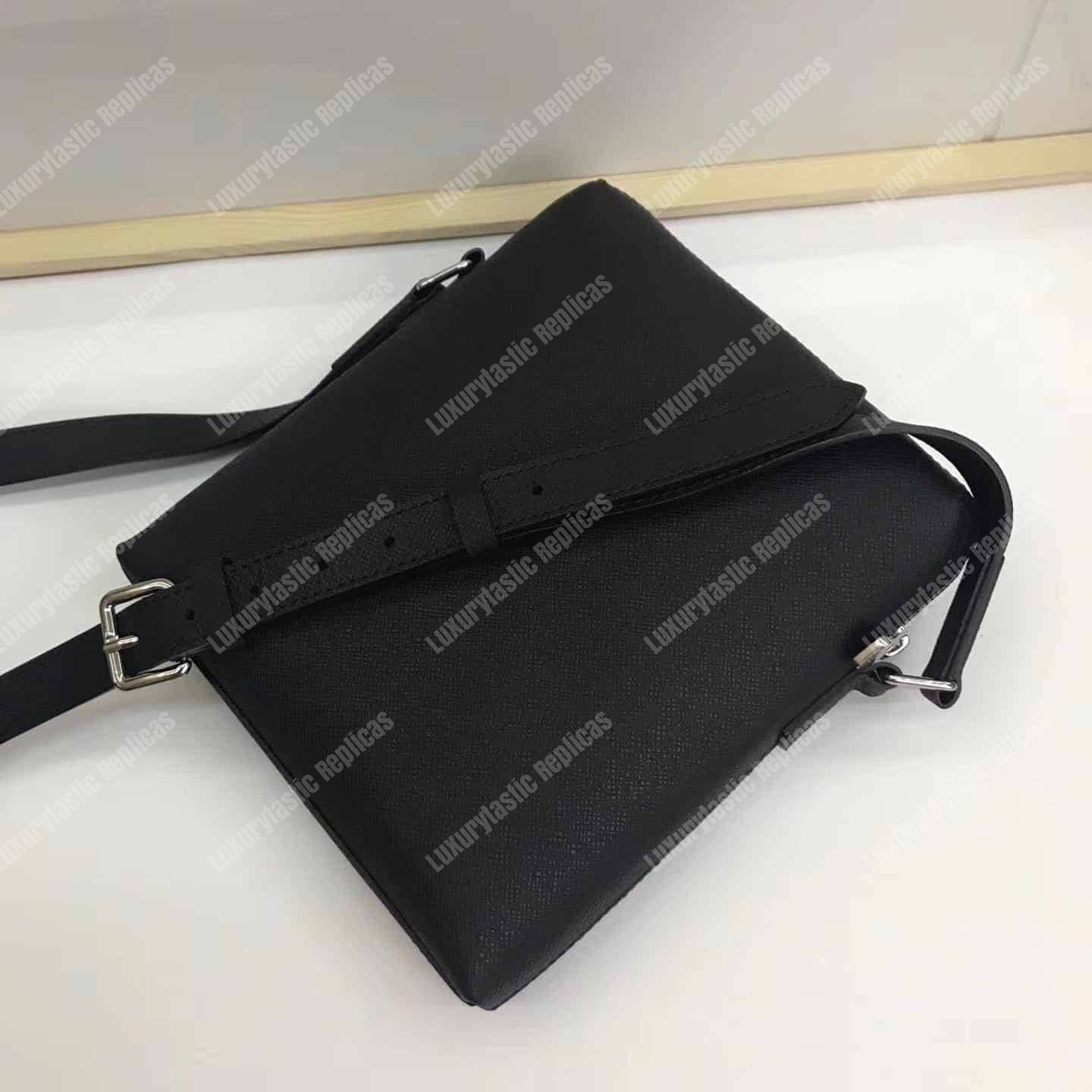 LV Pochette Grigori Cowhide Leather Black