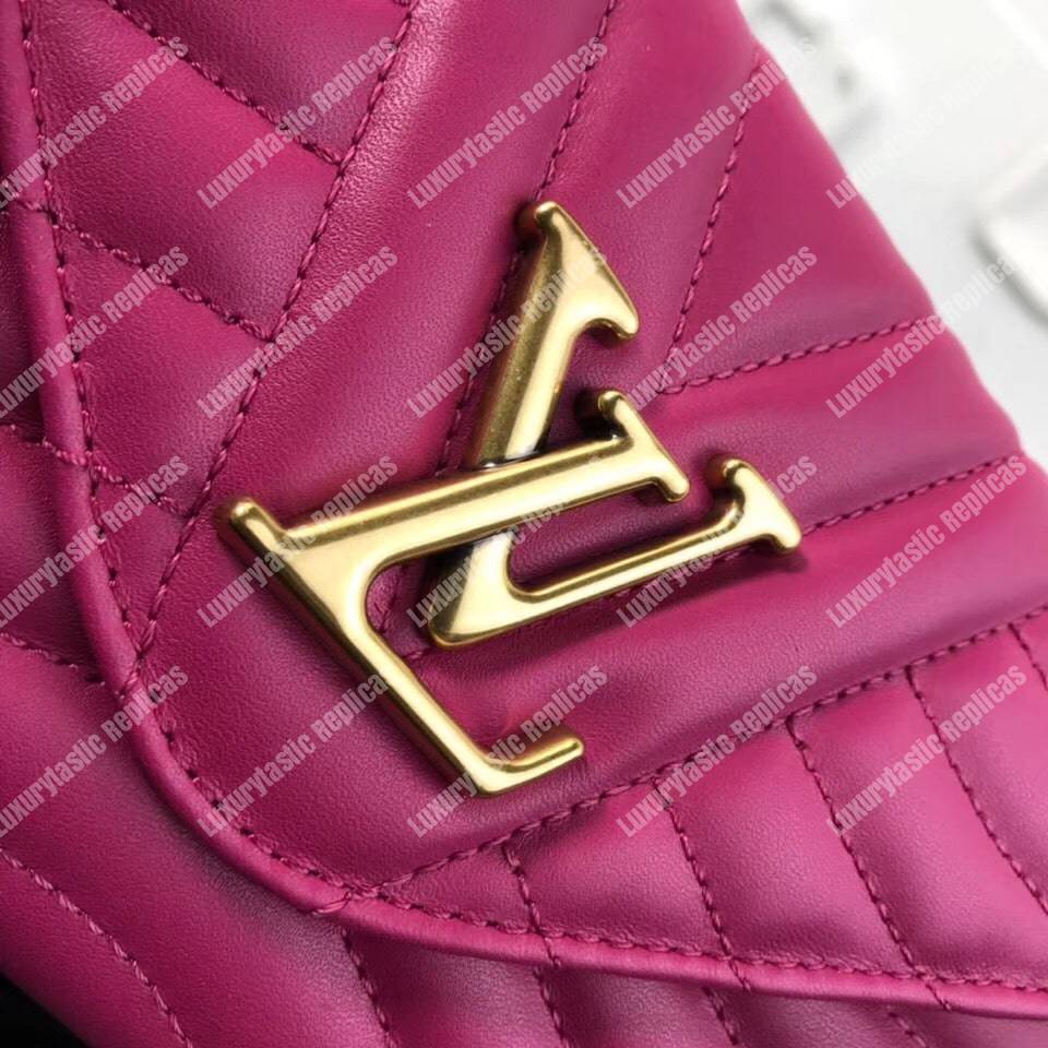 LV New Wave Long Wallet Rose Freesia Pink