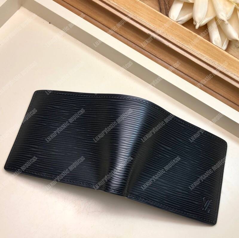 LV Multiple Wallet Epi Leather Noir