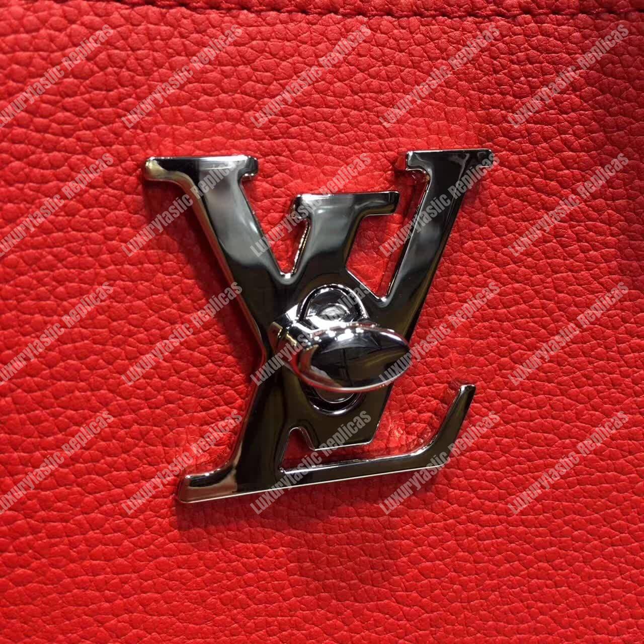 LV Lockme Cabas Bag Rubis