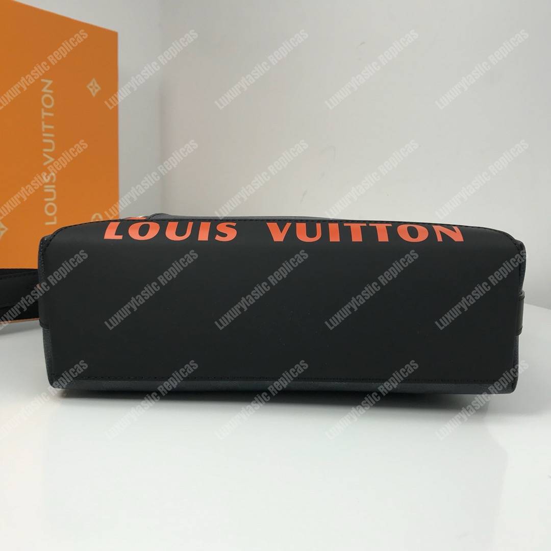 LV Damier Cobalt Canvas Race Discovery Messenger PM