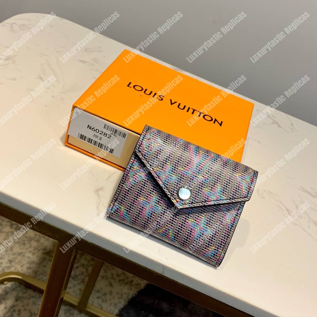 LV Zoé Wallet Monogram LV Pop motif Blue