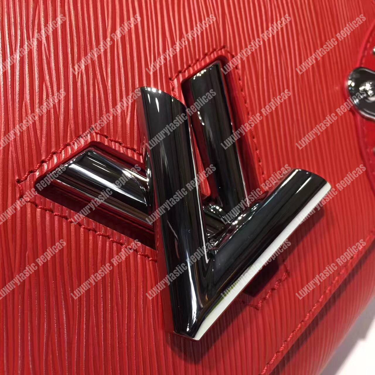 Twist MM Bag Epi Leather Red
