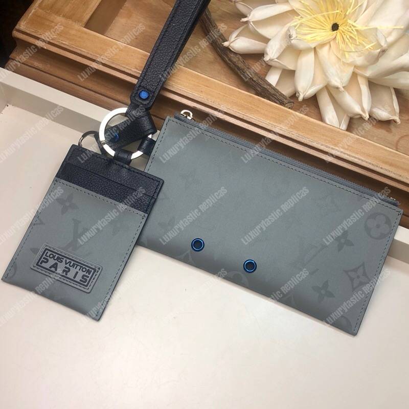 LV Alpha Pouch Monogram Satellite
