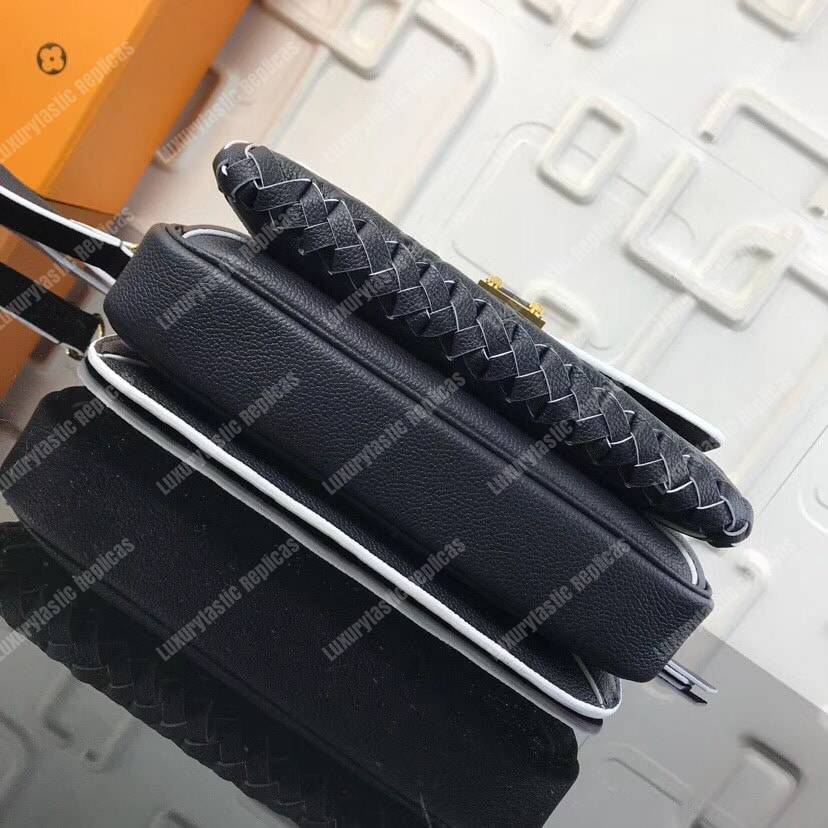 LV Pochette Metis Monogram Empreinte Leather Noir