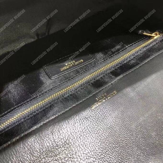 Saint Laurent Jamie Medium Black “CARRÉ RIVE GAUCHE “