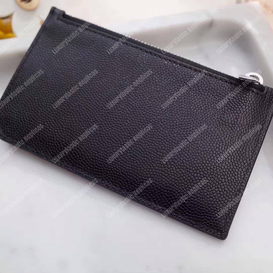 Saint Laurent Paris 5 Fragments Zip Pouch