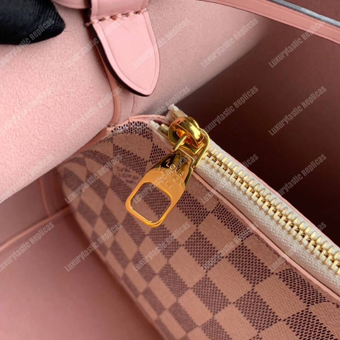LV NéoNoé Damier Azur Canvas Eau de Rose Limited Edition