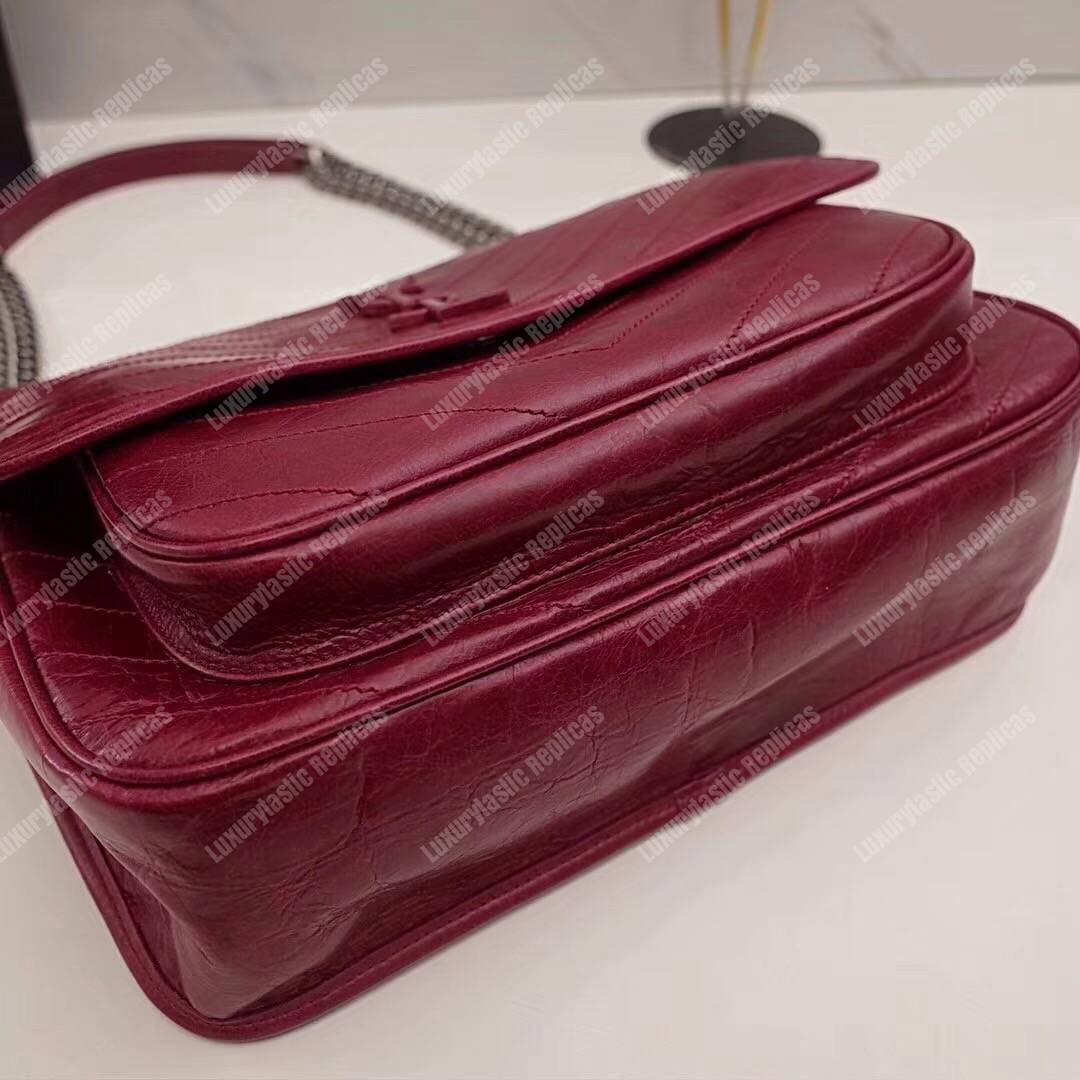 Saint Laurent Niki Large Red Vintage