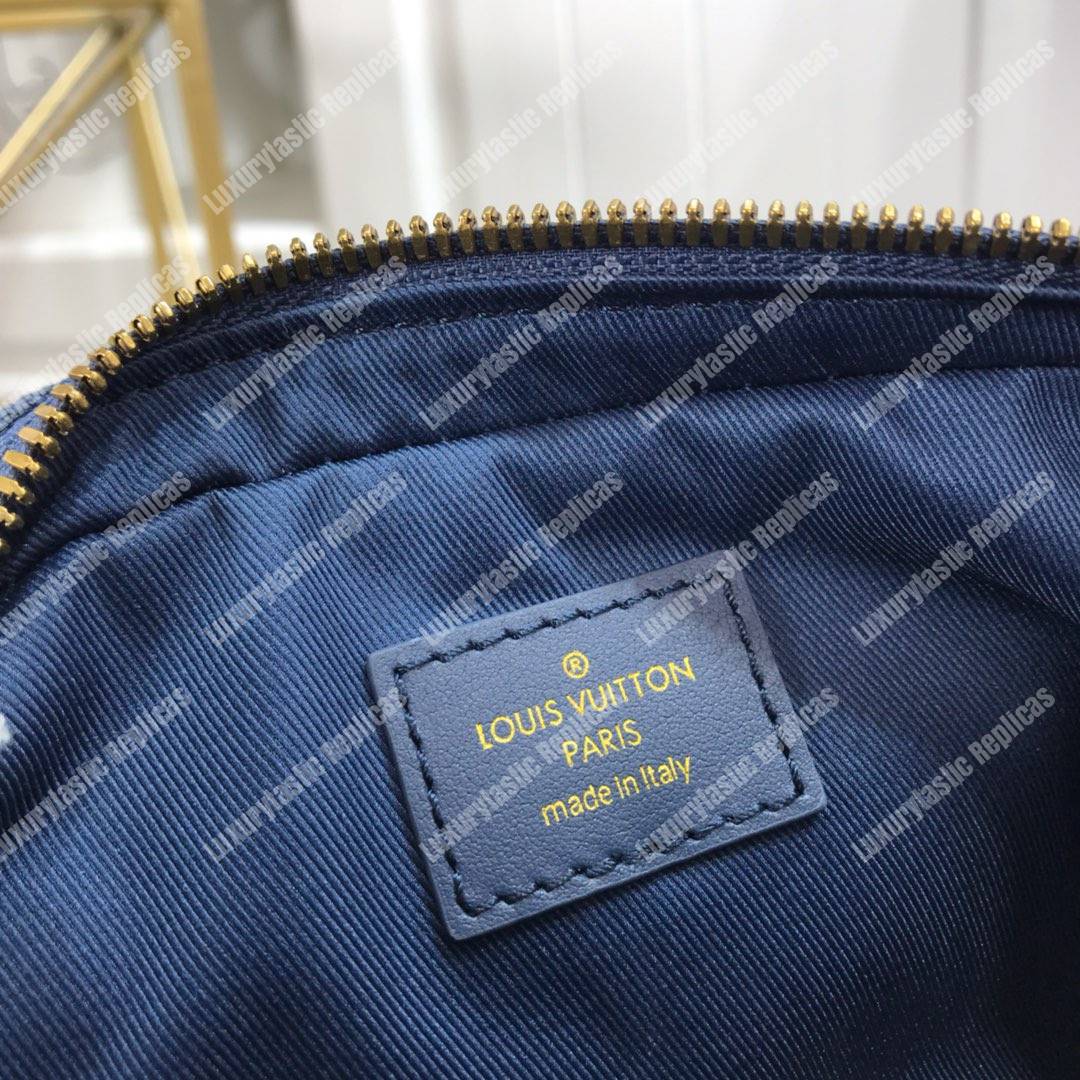 LV Outdoor Bumbag Denim Fabric Monogram Navy