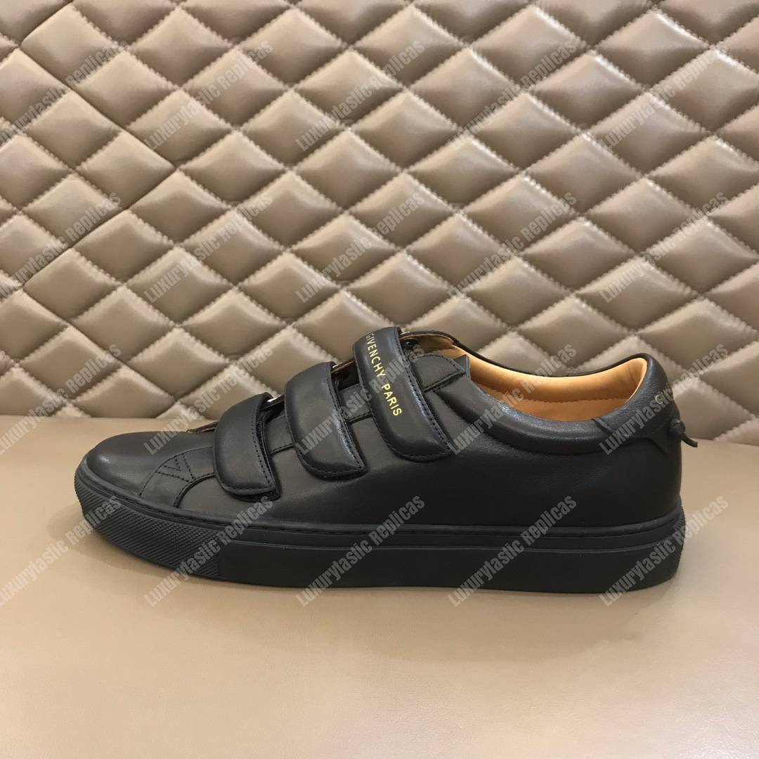 Givenchy Sneakers In Leather With Velcro Black