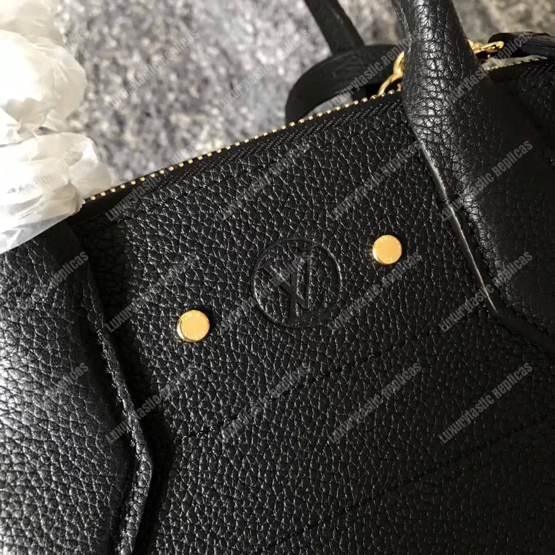 LV City Steamer PM Taurillon Leather