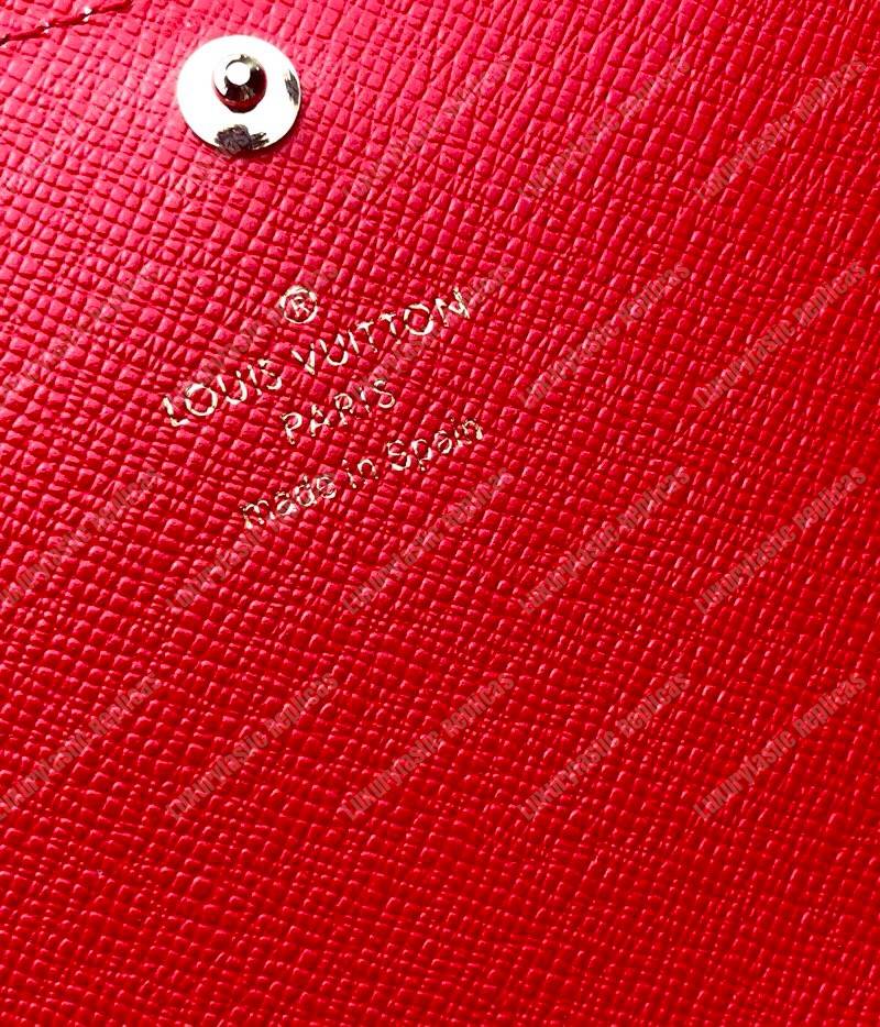 LV Sarah Wallet Lion and Cheetah